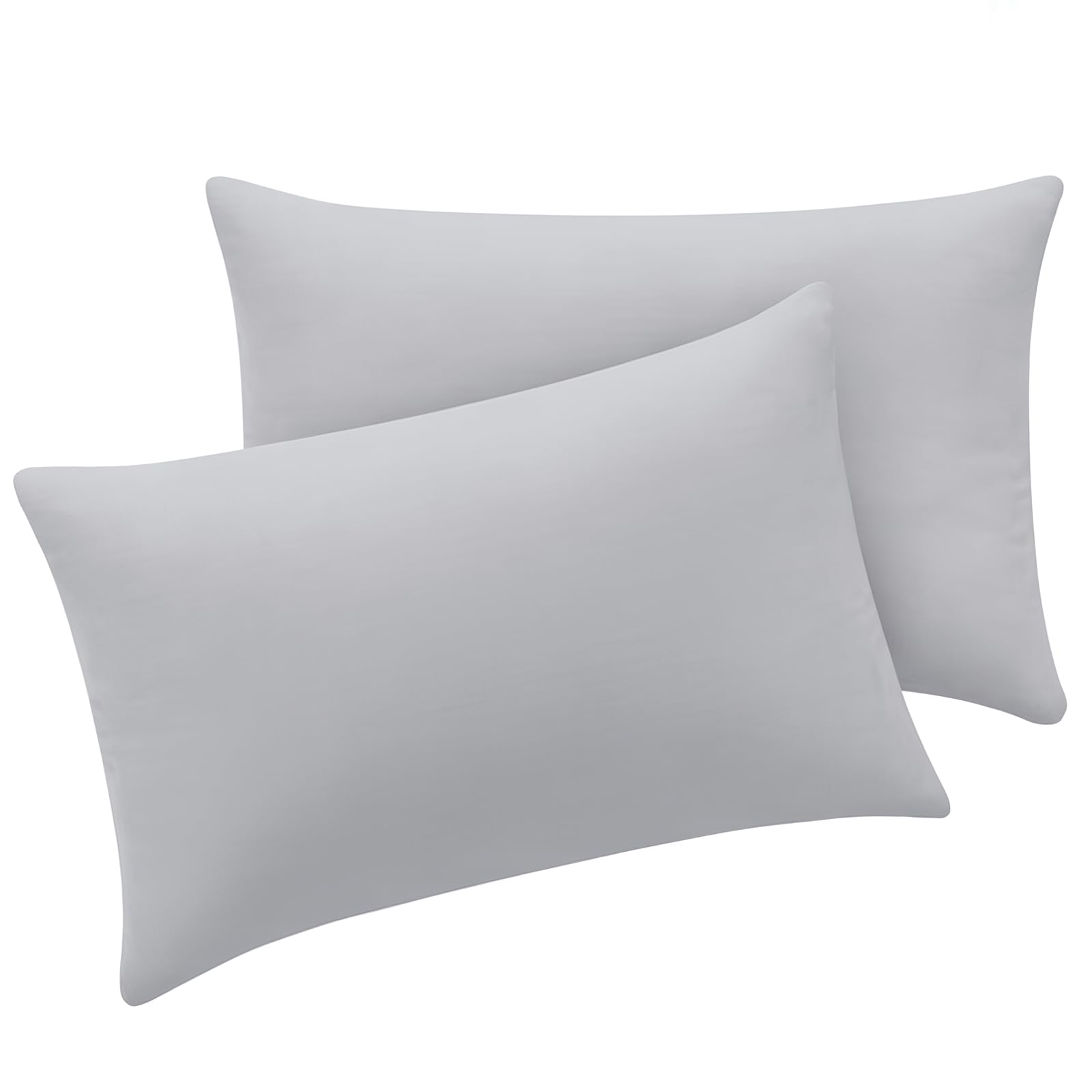 Tifschlaf Kissenbezug 2er Set - Kopfkissenbezug mit Reißverschluss aus Mikrofaser Weich, Pillow Case