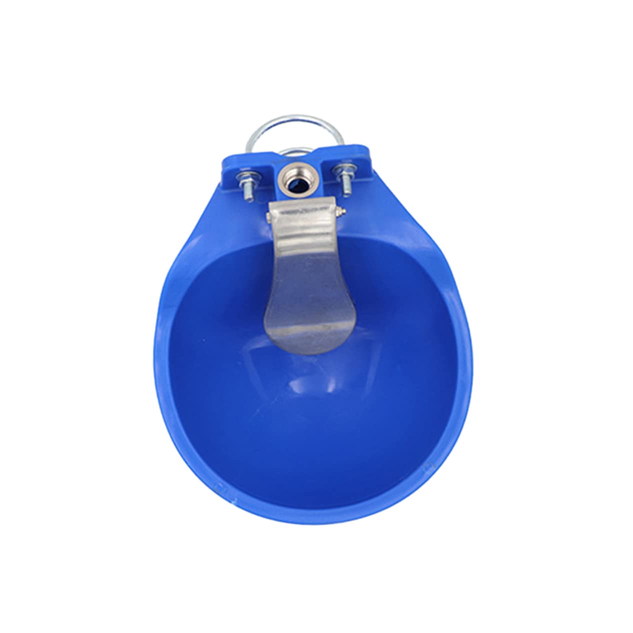 Abbeveratoio per Cavalli e Mucche in Plastica Blu, Grande | Uso in Fattoria, Facile da Lavare, Livello Dell'acqua Stabile, Alimentazione Automatica Dell'acqua