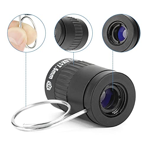 Télescope monoculaire d'observation oiseaux et camping mini format avec bague