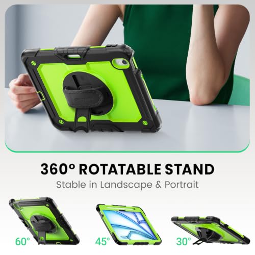 Image of SEYMAC Case for iPad Air 11 Inch M4 /M3 /M2 (2026 /2025 /2024), Green