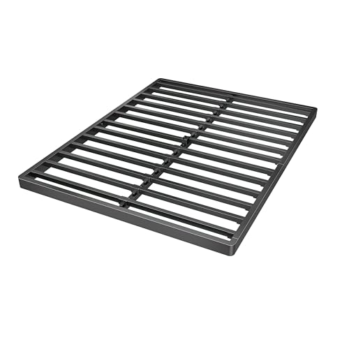 Superay 2 Inch Queen Box Spring Low Profile Heavy Duty Metal Box Spring Bed Base Bunkie Board Bed Slat Replacement Mattress Foundation Easy Assembly Noise Free