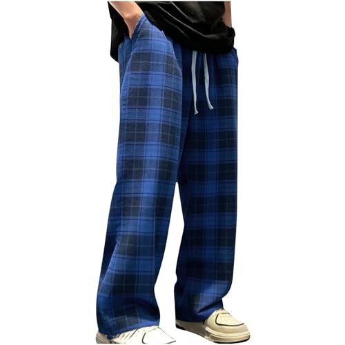 Pantalon de pyjama à carreaux homme l fini les vêtements de nuit trop serrés
