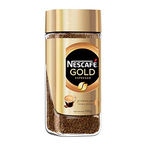 Café Solúvel, Nescafé, Gold Espresso, 100g