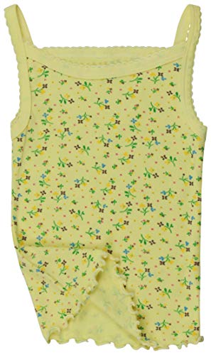 Image of ToBeInStyle Girl's 4 Pack Ruffle Hem Spaghetti Strap Tank Tops