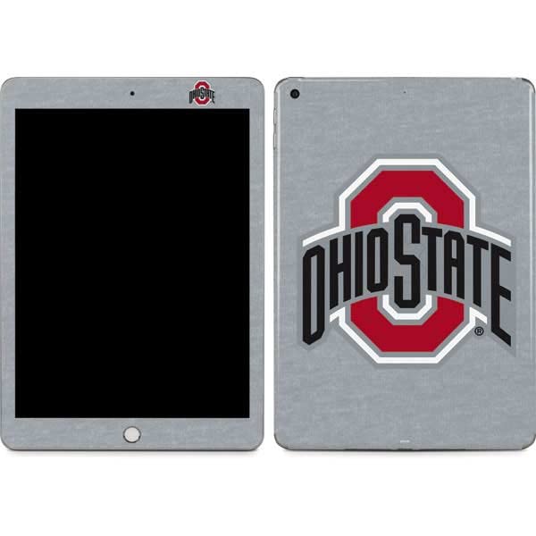 Skinit Decal Tablet Skin Compatible with iPad 9.7in (2018) - Officially Licensed Ohio State University OSU Ohio State Logo Design