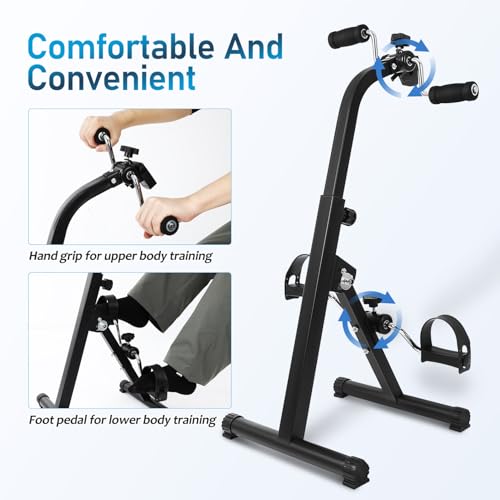Ejercitador de Pedales Ajustable Yardwe para Ejercicio de Pies miniatura 7