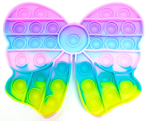 Image of BEAU STUTI pop it Fidget Toys, pop it Fidget Toy Set | pop its Fidget Toys, Fidget Toys pop it Rainbow, pop it Toy, | poppit Fidget Toy, Rainbow pop it (Butterfly POPPIT)