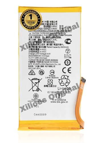 Image of JG30 Battery for Motorola Moto KL08A G7 XT1962, XT1962-4 Model: JG30 [3000mAh] Battery with 1 Year Warranty*** (ZZ180)