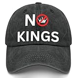 No King March 28 No King Day Hats for Womens Classic Washed Distressed Baseball Caps