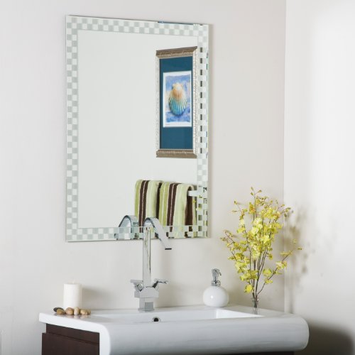 Decor Wonderland Frameless Checkmate Wall Mirror
