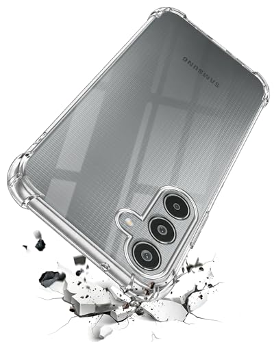 Image of Jkobi Shockproof Crystal-Clear Back Cover for Samsung Galaxy M35 5G (Anti Yellow Case | Drop & Camera Protection | Hard Polycarbonate)
