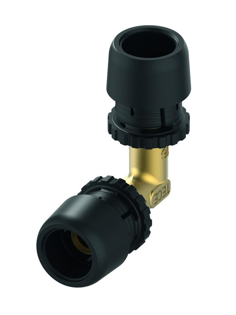 Raccord coudé TECElogo Ax 16x16 en bronze au silicium 8802416