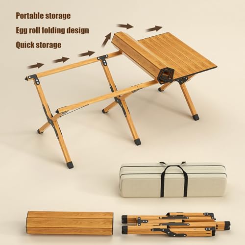 Chaises de camping pliantes ultra légères et table en aluminium avec sac - 8