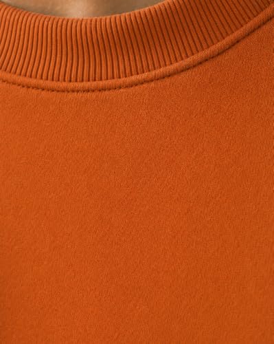 Image of Nobero Sweatshirts for Man Stylish | 280 GSM Rich Cotton Fleece Solid Regular Fit Full Sleeve Sweatshirt for Men | Stylish Casual Wear Winter Crew Neck Sweatshirt for Men