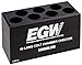 Evolution Gun Works Ammo Chamber Checker, 45 Long Colt 7-Hole, 6.2in, Aluminum, Matte Black 70193