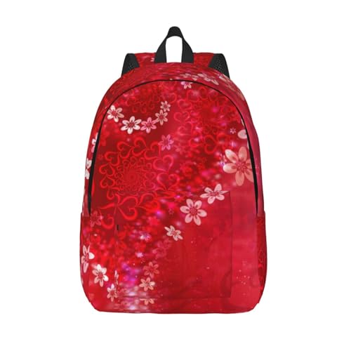 Sac à dos en toile imprimé fleurs du bureau aux sentiers de randonnée WURTON