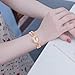 Imagen de OUNONA Relojes Bonitos y de Aleación para Mujer Diseño Delicado y Movimiento de Cuarzo