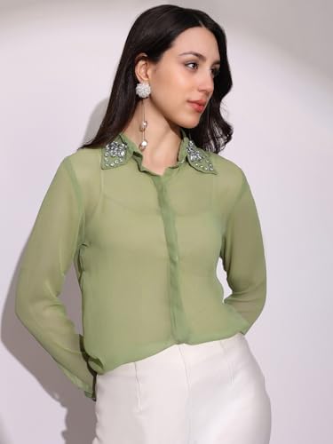 Image of Globus Women Shirt (8909389013569 Green S)