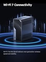 MINIS FORUM MS-02 Ultra Workstation Mini PC, Intel Core Ultra 9 285HX (24C/24T, up to 5.5GHz),PCIe 5.0 x16, 4× DDR5(ECC), 4× M.2, USB4 v2, Dual 25GbE+10GbE+2.5GbE(vPro), Wi-Fi 7,Barebone ohne RAM/SSD – Ansicht 6