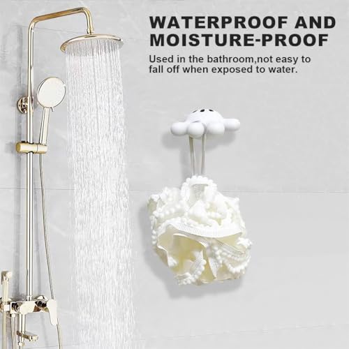 Image of HASTHIP Cute Hanging Toothbrush Holder, Wall Mounted Bathroom Organizer for Kids & Adults, Durable Quality Plastic Toothbrush Stand, Space-Saving Toothpaste Storage, Easy Install, 1 Pack