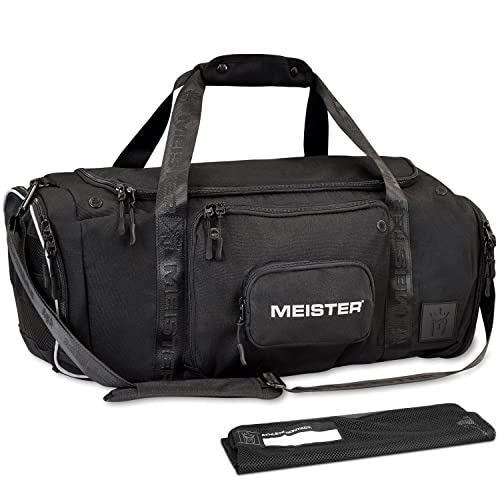 Meister Brawler Gym Bag for Fighters w/Zip-Out WrapHamper Wash Bag ...
