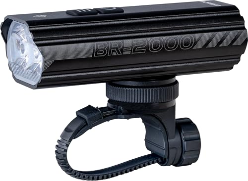 Cyclami 2000 Lumen LED Bicyle Light in Black Aluminum