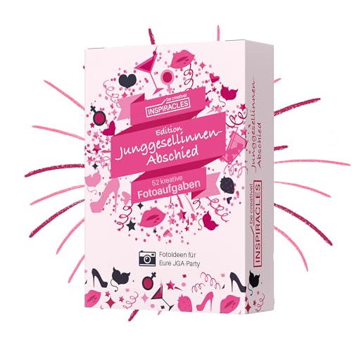 INSPIRACLES Fotoaufgaben für den Junggesellinnenabschied – Lustiges Fotospiel für Frauen – 52 Foto â€¦ – Miniatur