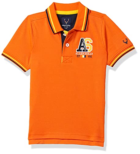 Image of Allen Solly Boy's Solid Regular Fit T-Shirt