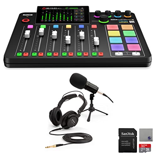 Rode RODECaster Pro II I[fBIv_NVX^WIohZDM-1|bhLXg}CNpbNA32GB microSDJ[hStreamEye|bVNXt