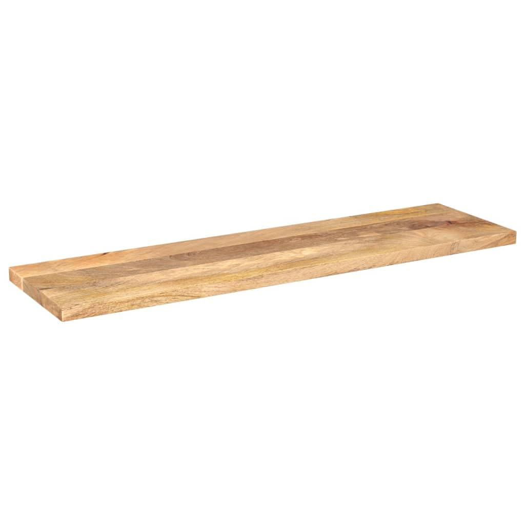 vidaXL Dessus de Table 120x40x3,8cm rectangulaire Bois Massif manguier
