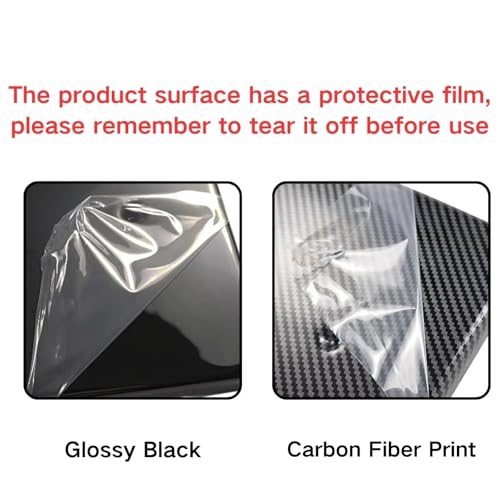 Diffuseur lèvre de pare-chocs look carbone premium pour Corvette C6 2005-2013 - 6