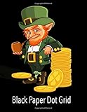 lilly pen savvio  Black Paper Dot Grid Notebook: Irish Leprechaun St Patrick\'s Day Blackout Journal, Perfect for White ink, Gel pens, Metallic, Markers ( Large 8.5 x 11 Inches - 100 Pages )