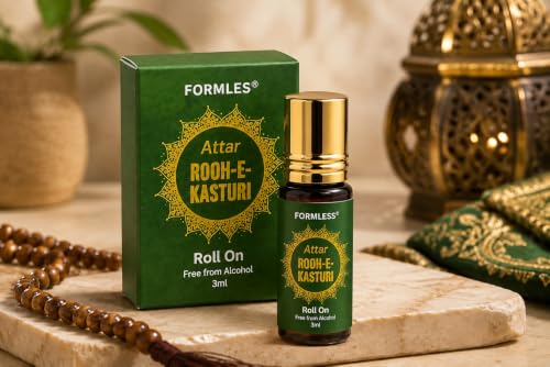 Image of Formless Kacha Bella 3ml Attar Unisex - Premium Fresh Floral Fragrance Oil, Long Lasting Alcohol-Free Perfume, Soft Sweet Scent, Pocket Size Roll-On, Travel Friendly Daily Wear & Special Occasions