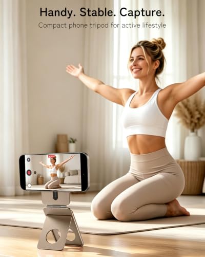 XZZUO Phone Stand, 0.23“ Ultra-Lightweight and Portable iPhone Tripod Stand - image 7