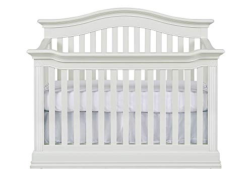 Baby Cache Montana 4 in 1 Convertible Crib in Glazed White