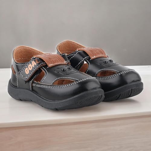 Image of Goal-1 Sandals Casual Fisherman Adjustable Sporty Summer Closed Comfortable Toe Sandals with Premium PU Padding For unisex kids-pack of 1(18 Months-4.5 Years)