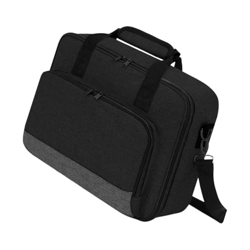 Funda multiusos para proyector con acolchado grueso absorbente de impactos para almacenamiento doméstico, profesional y de viaje, y cuidado de dispositivos digitales miniatura 3