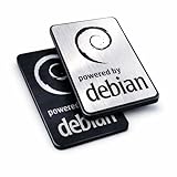 Debian Linux Aufkleber Set (2 Embleme) 35x25mm
