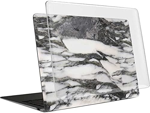 Skinit Case + Skin Compatible with MacBook Air 13in (2020) Originally Designed Grey Marbling Design