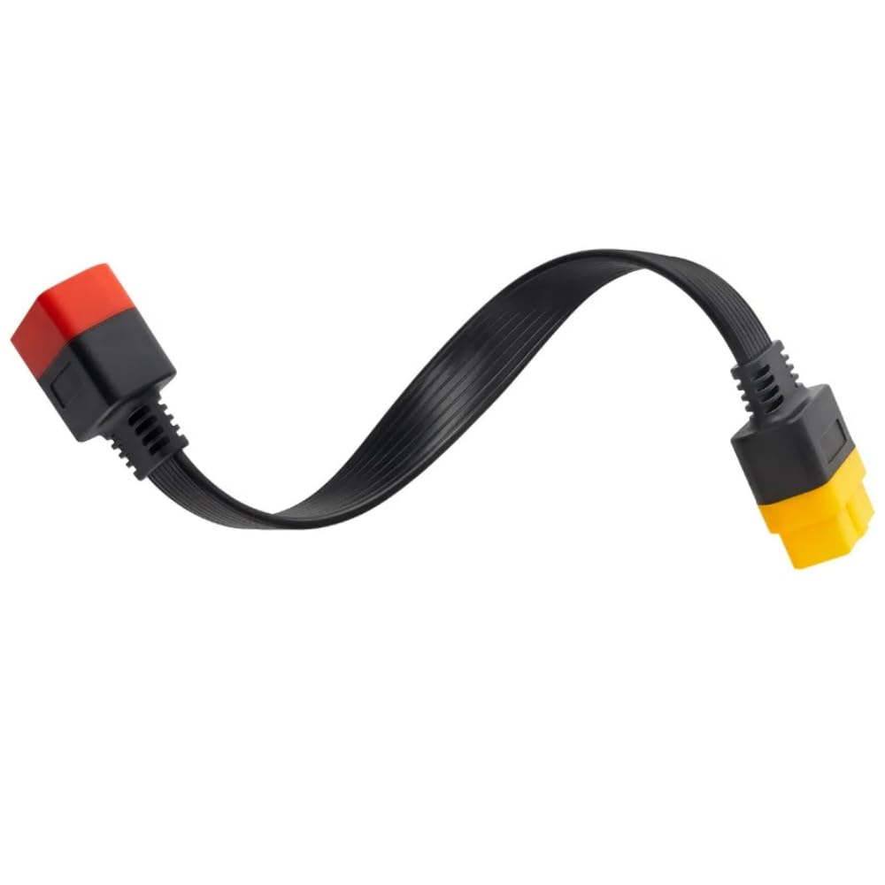 1 unidad de escáner conector Dual OBD2 16 pines para coche macho a hembra para herramienta launch x431