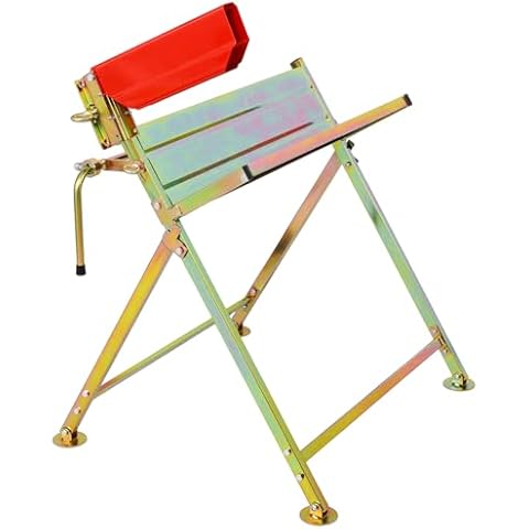 Gooamz Heavy Duty Saw Horse with Chainsaw Holder, Folding Heavy Duty Sawhorses, Collapsible Log Sawhorse for Log Cutting Firewood Cutting, Log Holder for Chainsaw Cutting Cover