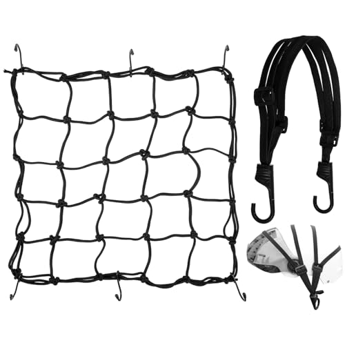 Milisten 1 Set Rete Per Bagagli Borsa Rimorchio Per Auto Rete Per Bagagliaio Per Auto Tasca Per Rete Per Carico Rete Per Bici Rete Per Carico Per Rete Per Carico Per Elastica