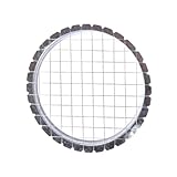 Gemüsewürfel-Gitterschneider, Kartoffel-Eierschneider, Edelstahl, rund, Gemüse, Obst, Würfelgitterschneider, Salatwürfel, Schneiden von Salat für den täglichen Gebrauch