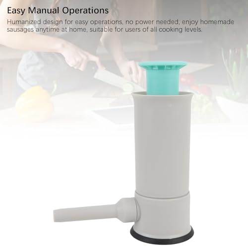 Máquina de Fazer Salsichas, Kit Manual de Ferramentas para Enchimento de Carne, Salame, Salsichas, J