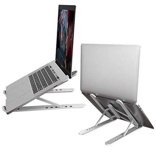 WAHAH Laptop Stand, Angle Adjustable and Portable Laptop Holder For Computers Laptops and Tablets, High Strength Durable Ergonomic Laptops Elevator for Desk, for Tablets and Laptops