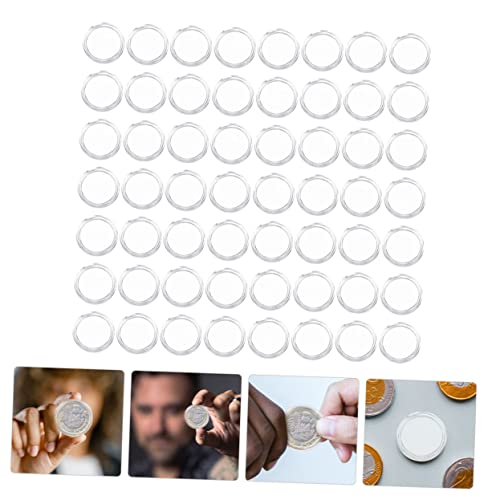 Caja acrílica para monedas 200 piezas miniatura 6