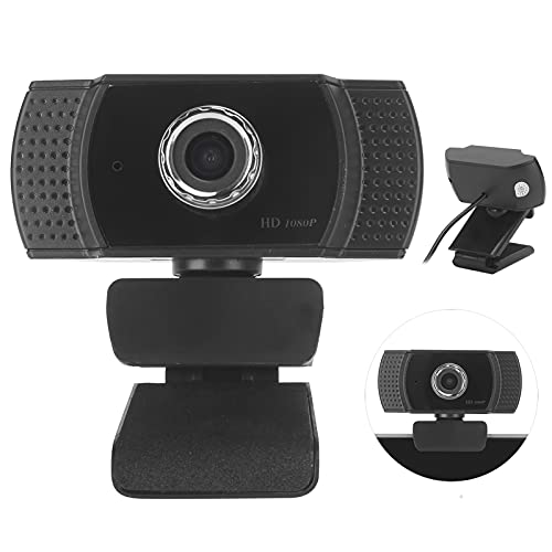 Elprico 1080P Full HD Webcam, USB-Webkamera mit Mikrofon für Desktop-Computer PC für Videoaufzeichnung Plug and Play – Bild 6