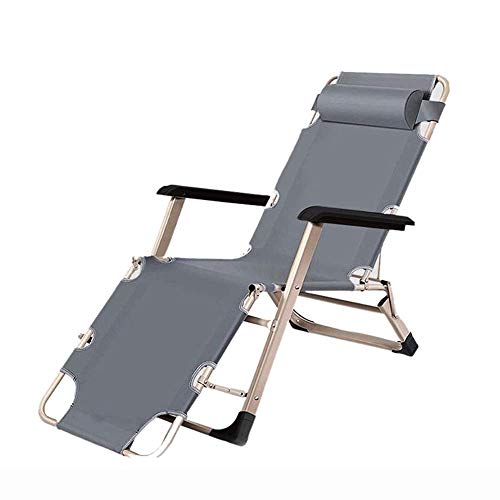 Chaise pliante légère de plage et camping avec dossier réglable