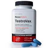 Novex Biotech Testrovax, Best Testosterone Booster for Men - T Booster - Fenugreek & Ashwagandha - Increase Testosterone levels in 12 days*, 30-Day Supply