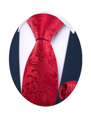 Barry.Wang Boys Slef Necktie Kids Tie Regular Silk Woven Stripe Flower Solid School Uniforms Pocket Square Wedding Party